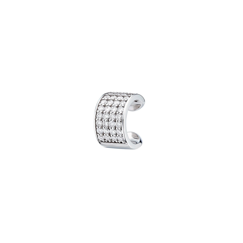 Diamond Pave 4 Row Single Ear Cuff ( 2 COLORS )