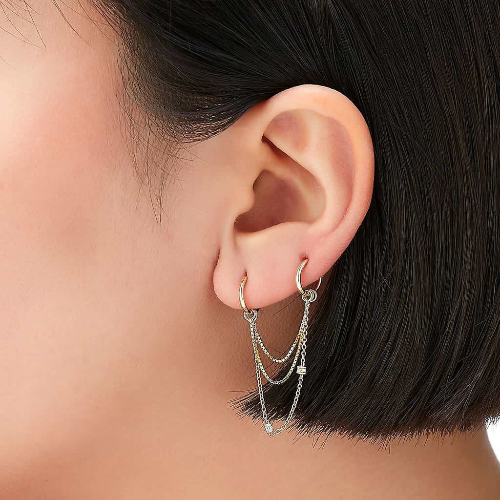 Diamond Earring Chain