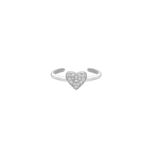 Prong Set 3 Diamond Toe Ring ( 2 Colors) – YUN YUN SUN