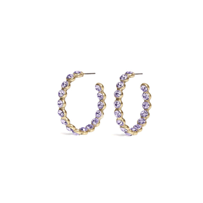 Megara Earrings - Violet