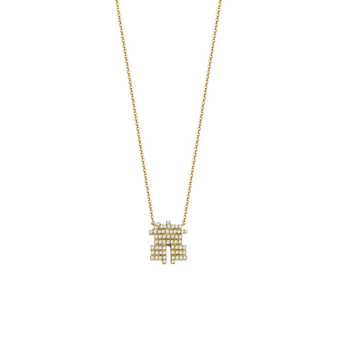 In Stock: What The Fxxx Diamond Necklace