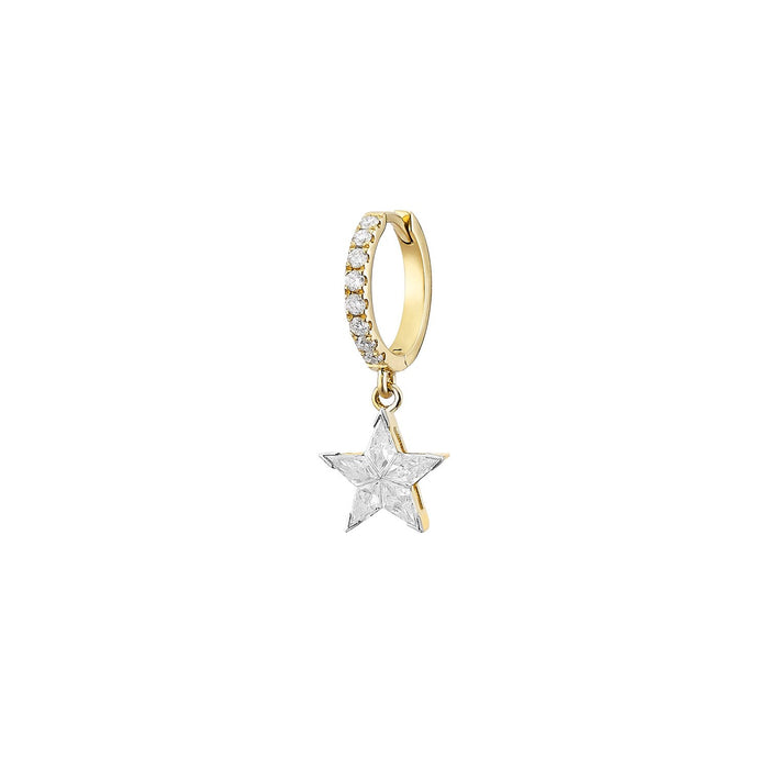 Starlet Diamond Hoop Single Earring