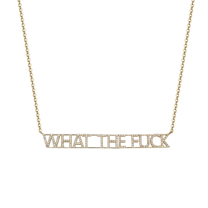 What The XXXX Diamond Necklace