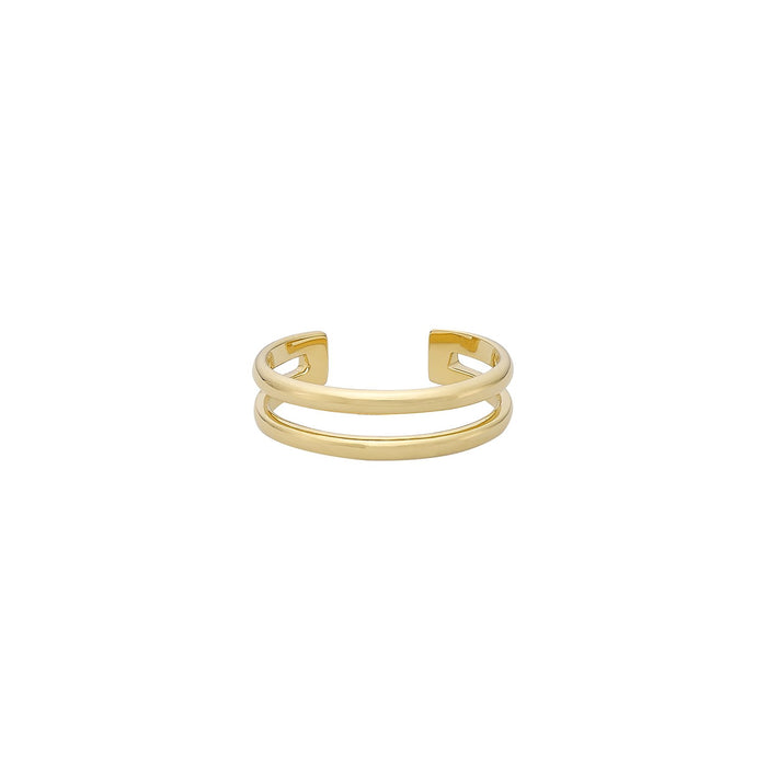 Double Line Toe Ring ( 2 Colors )