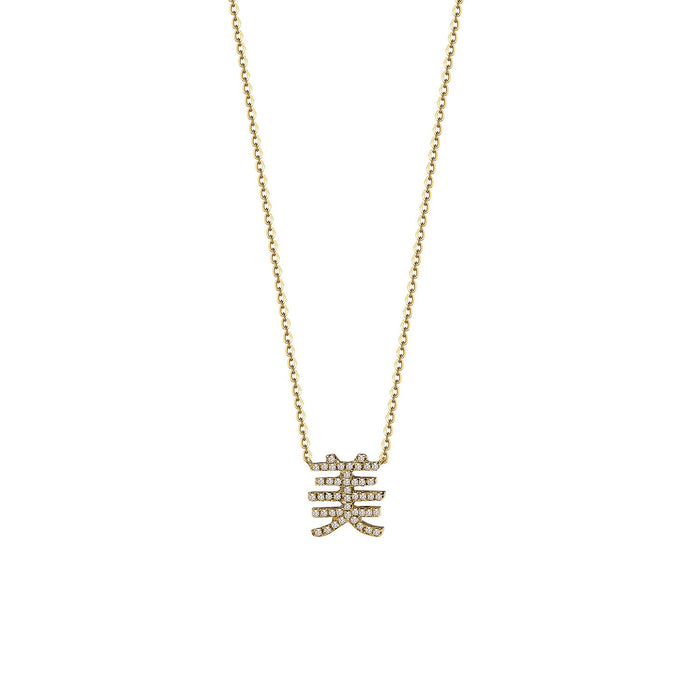 Buy Japanese Dragon Kanji Necklace for Men Women Stainless Steel Good Luck  Charm Symbol Pendant Necklaces Chinese Character Amulet Fengshui Jewelry  Online at desertcartINDIA