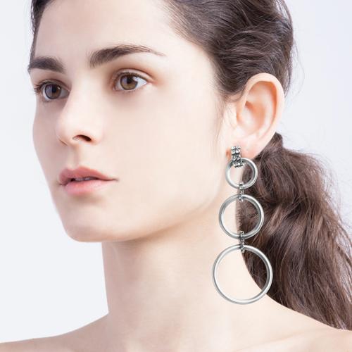 Camilla  Earrings - Antique Silver