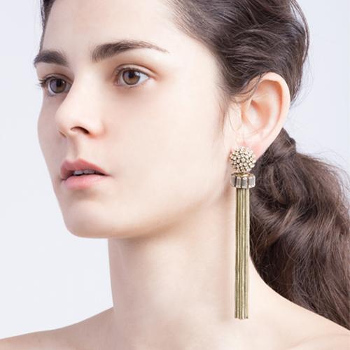 Donna  Earrings - Gold Brass
