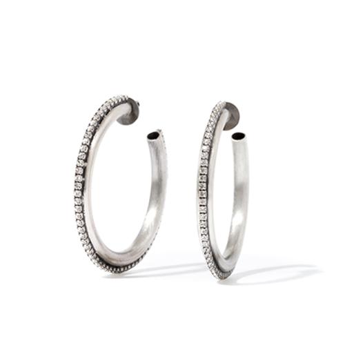Joni Earrings - Antique Silver