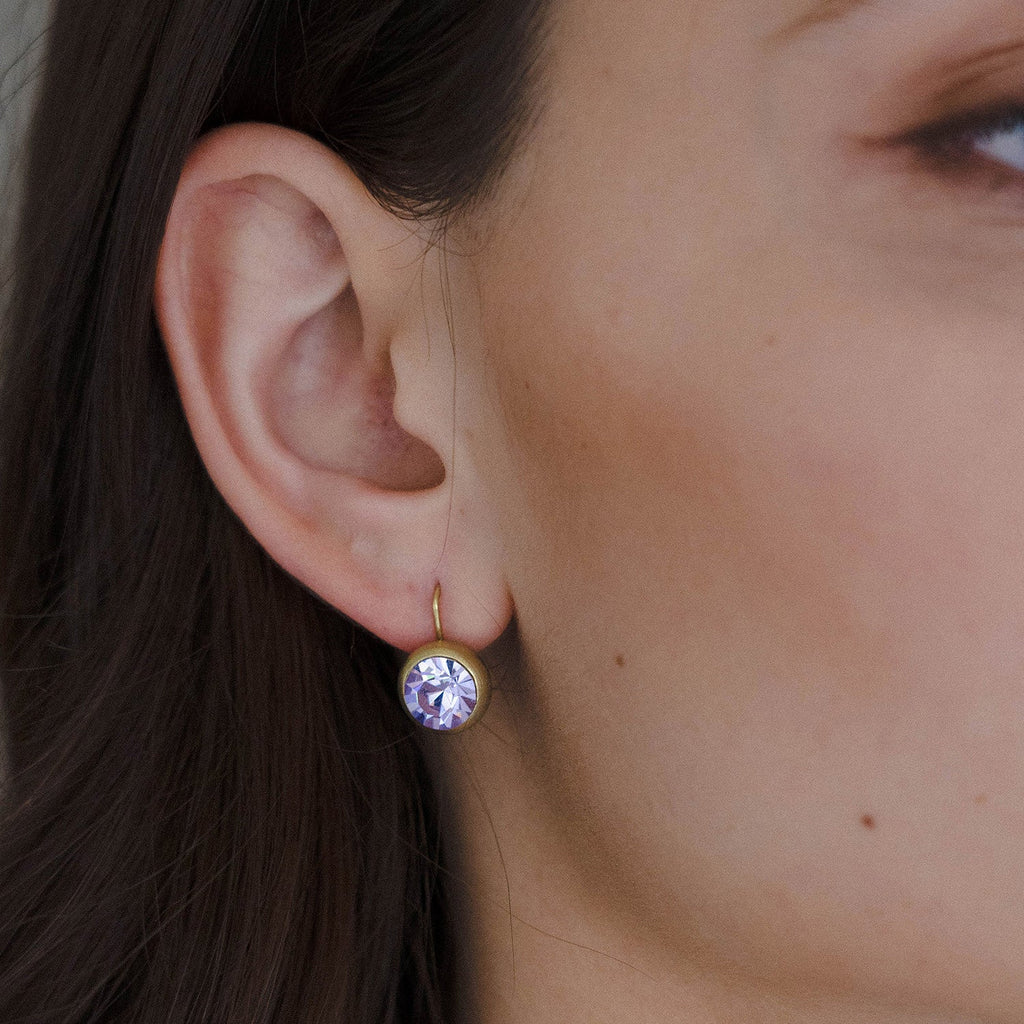 Aurora Earrings - Violet
