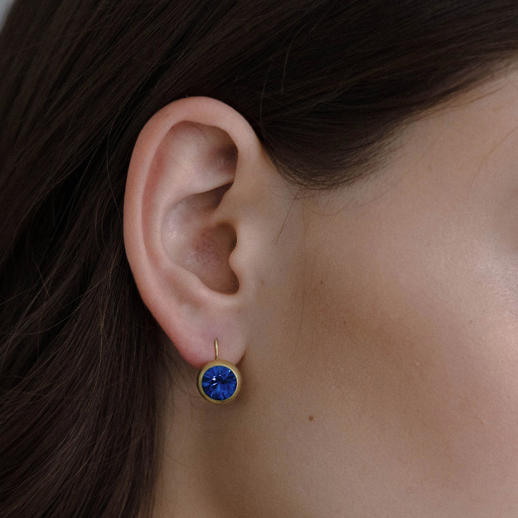 Aurora Earrings - Capri Blue